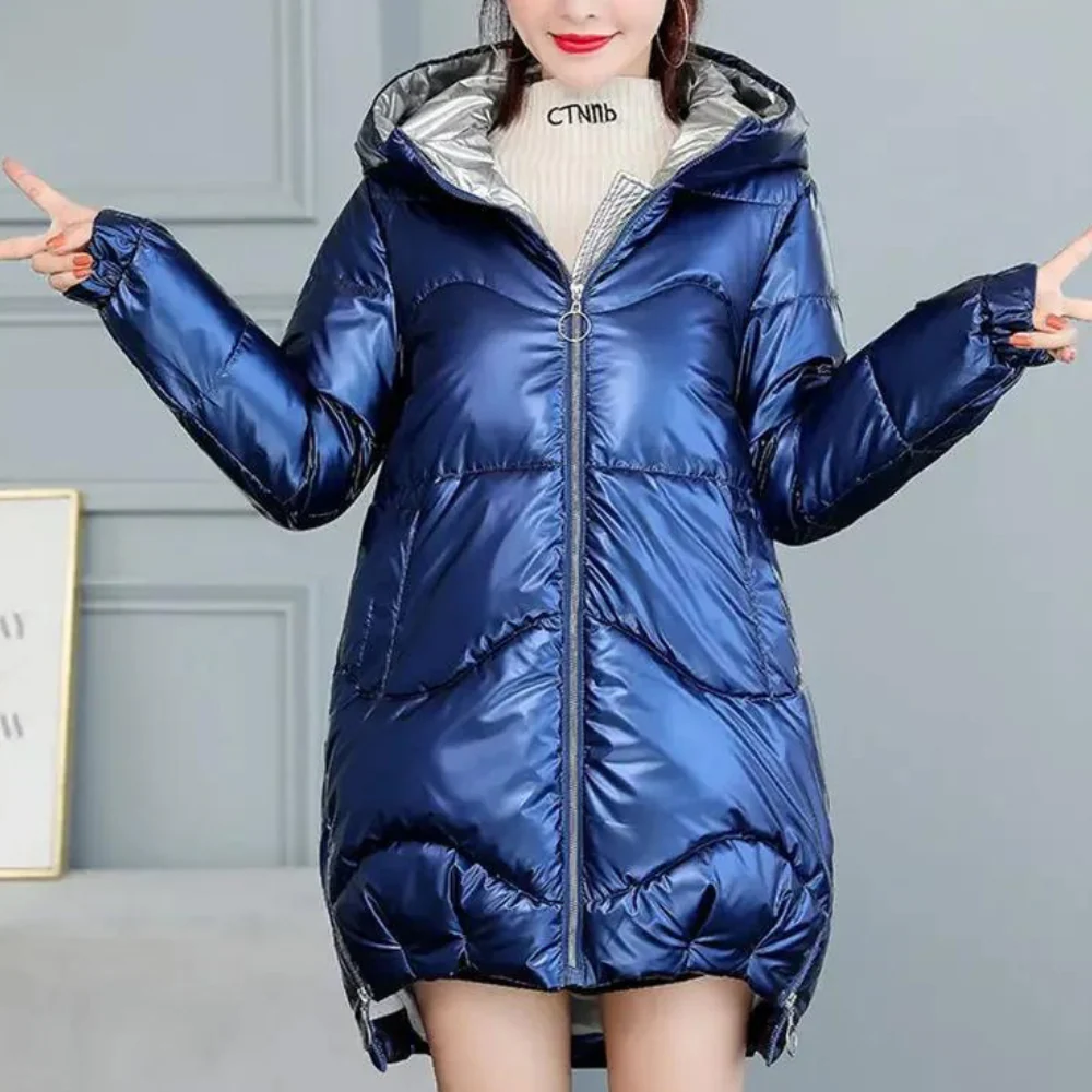 Amelia - Veste à capuche rembourrée élégante pour femmes – Image 3