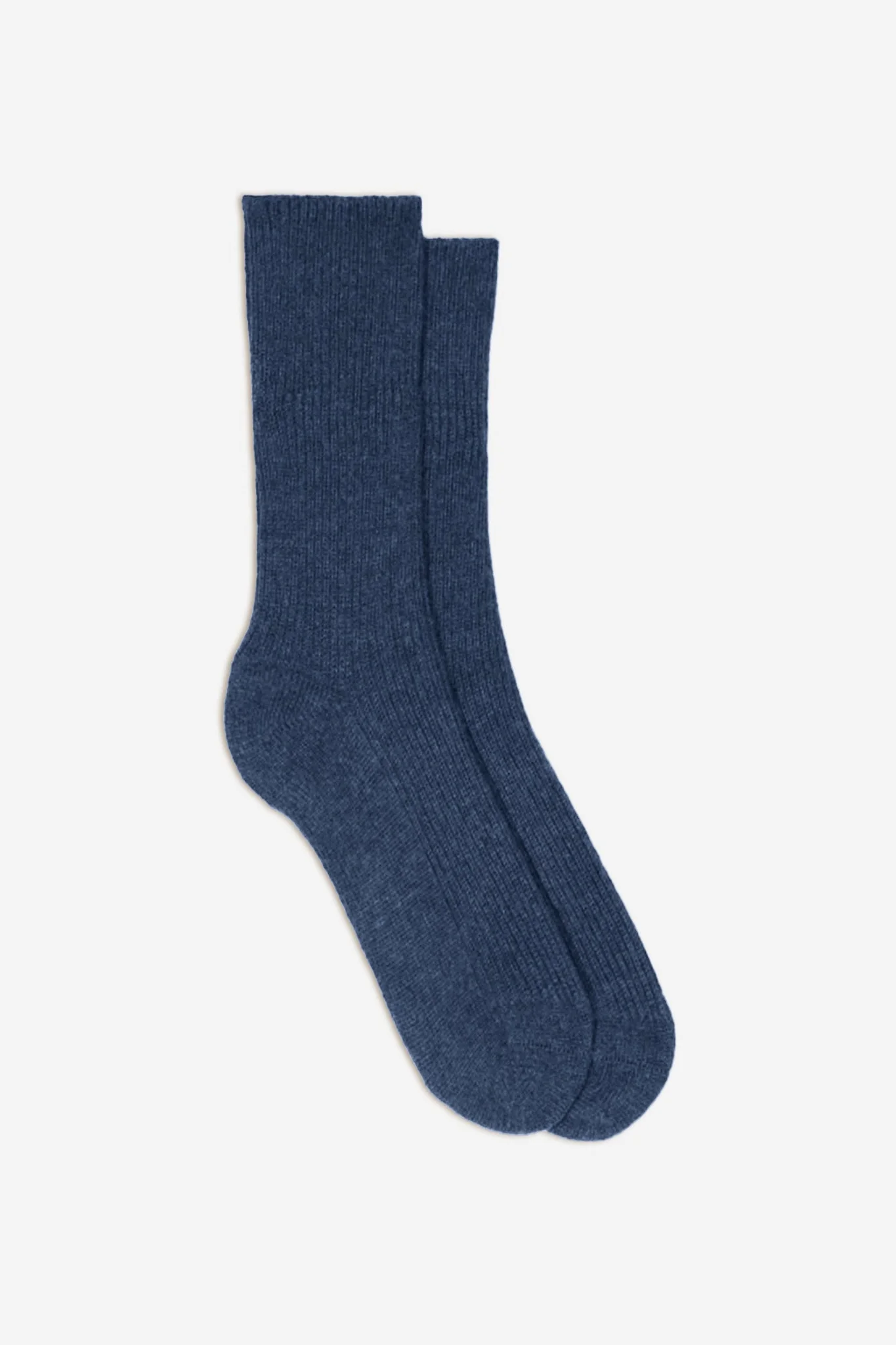 CHEWILA chaussettes 4 fils ocean chiné 100% cachemire – Image 9