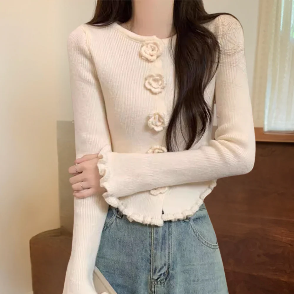 MARY - Cardigan Floral Moderne pour Femmes – Image 2